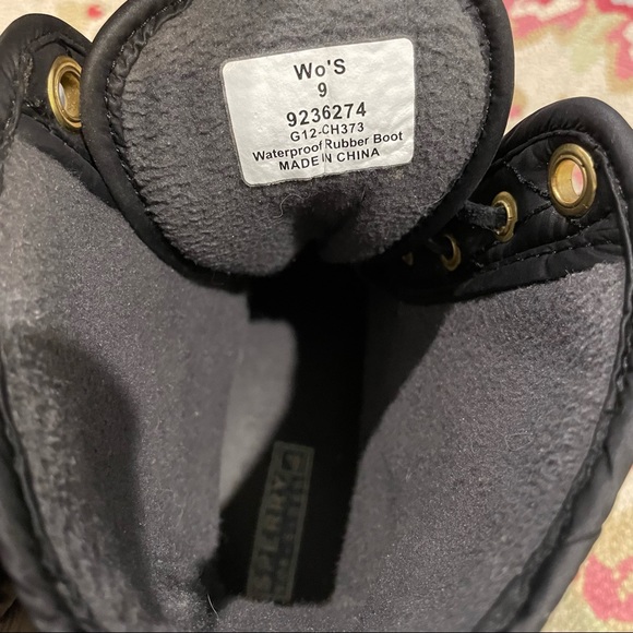 Sperry Top Sider Quilt Rain Boots 8.5 - Picture 7 of 9
